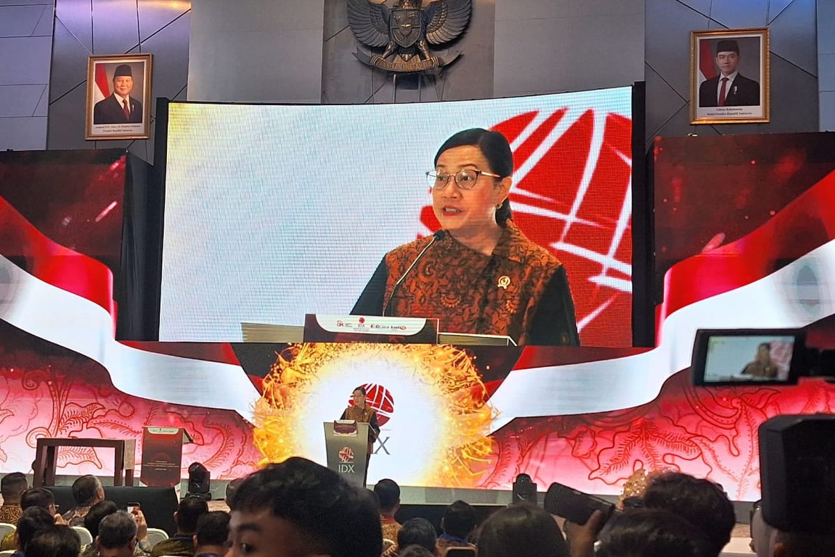 Sri Mulyani proposes education on capital market since elementary school